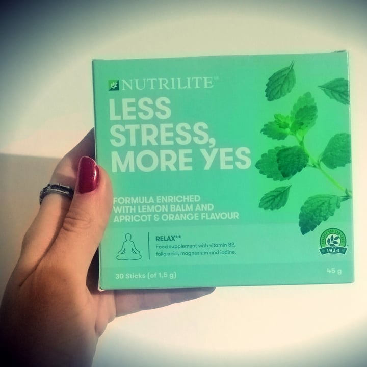 photo of Nutrilite Less stress shared by @sophiezoni on  15 Dec 2021 - review