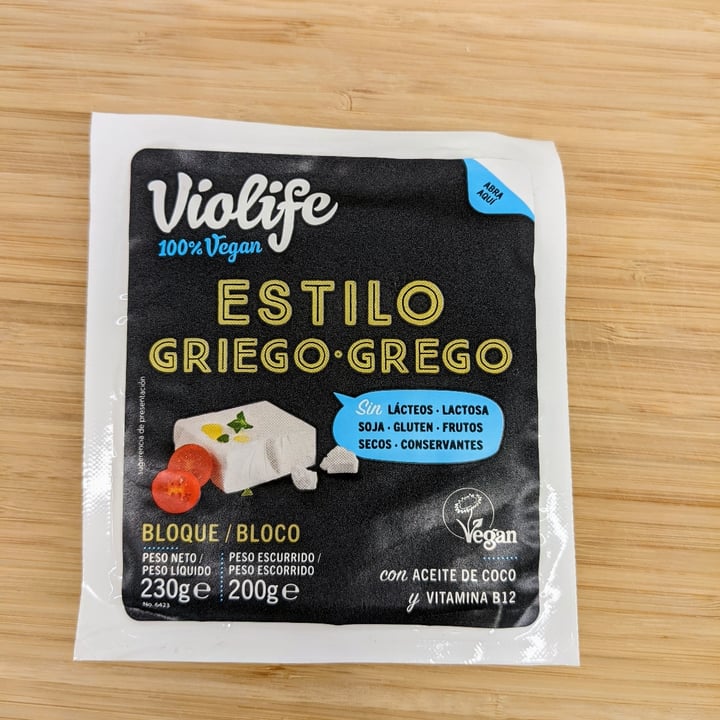 review photo of Violife Queso bloque estilo griego shared by @mariadelia on 15 Mar 2022 - review