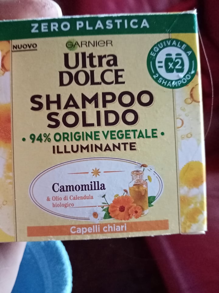 photo of Garnier Shampoo Solido Illuminante shared by @vittolovestahini on  10 Apr 2022 - review