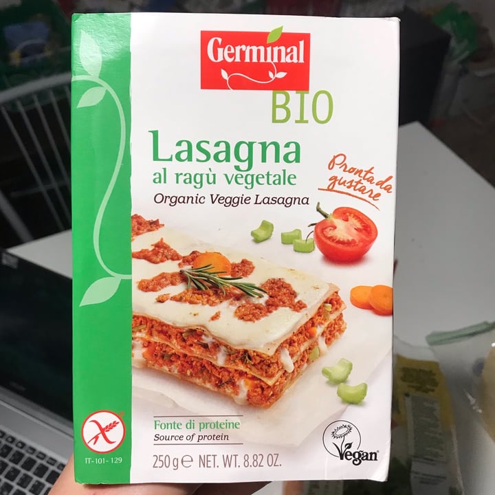 photo of Germinal Bio Lasagna vegetale shared by @angpic on  28 Jul 2021 - review