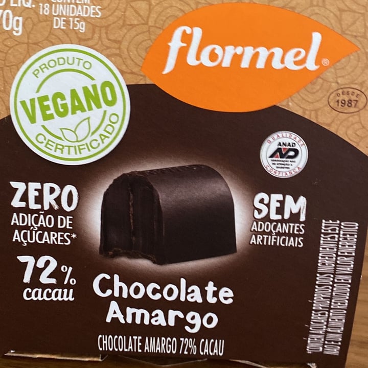 review photo of Flormel Bombom Amargo Vegano flormel shared by @maryliota on 08 Aug 2022 - review