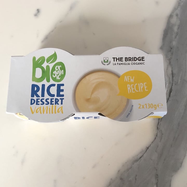 photo of The Bridge Bio rice dessert vanilla shared by @beherit on  16 Apr 2022 - review