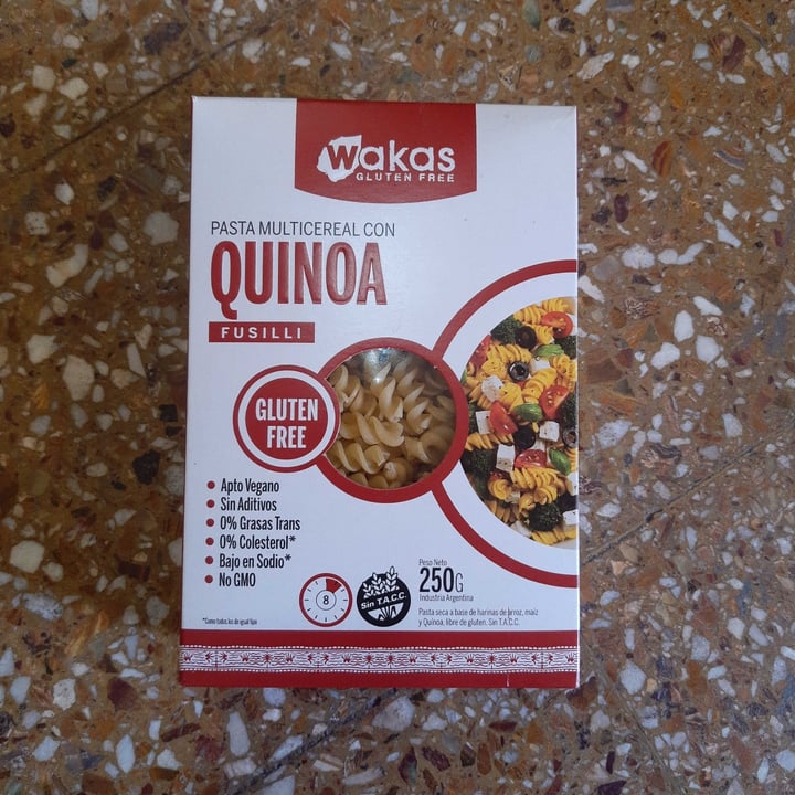 photo of Wakas Pasta Multicereal con Quinoa shared by @laracouronne on  23 Nov 2021 - review