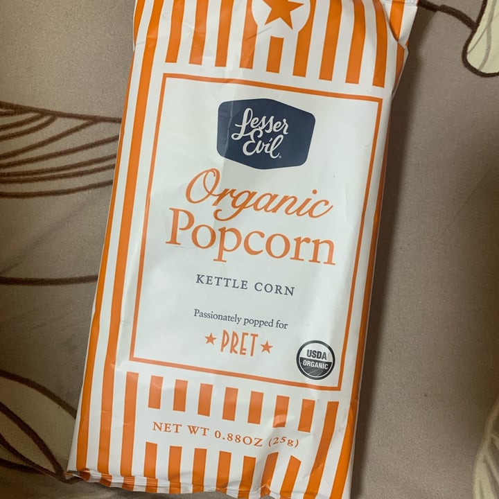 photo of Lesser Evil Snacks Popcorn shared by @yully on  19 Oct 2022 - review