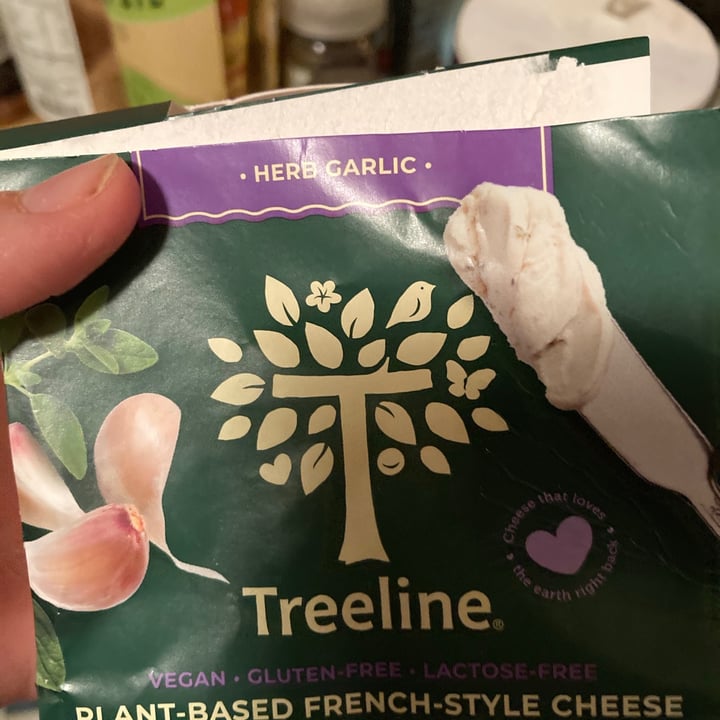 review photo of Treeline Cheese Herb Garlic French Style Cheese shared by @foxleaf on 16 Jan 2021 - review
