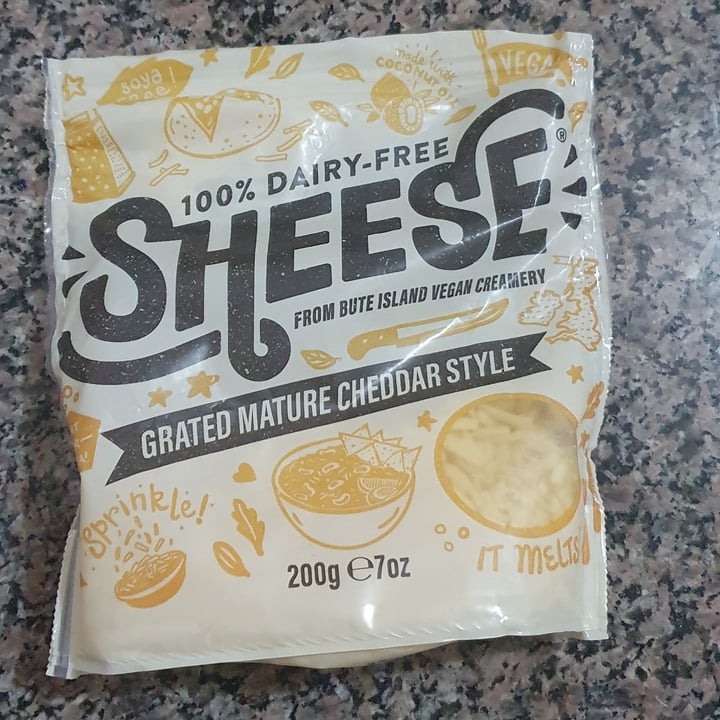 photo of Sheese Grated Mature Cheddar Style shared by @aaronjooste on  12 Aug 2022 - review