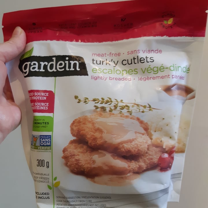 photo of Gardein Lightly Breaded Turky Cutlets shared by @hbchic on  27 Apr 2021 - review
