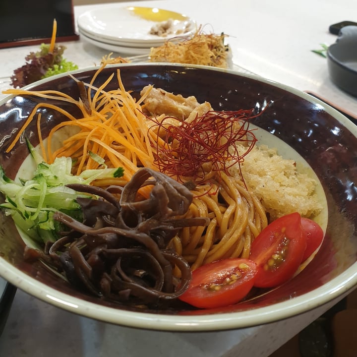photo of Saute Sushi Truffle Dry Ramen With Lion Mane Karahage shared by @hermainesay on  20 Jul 2021 - review