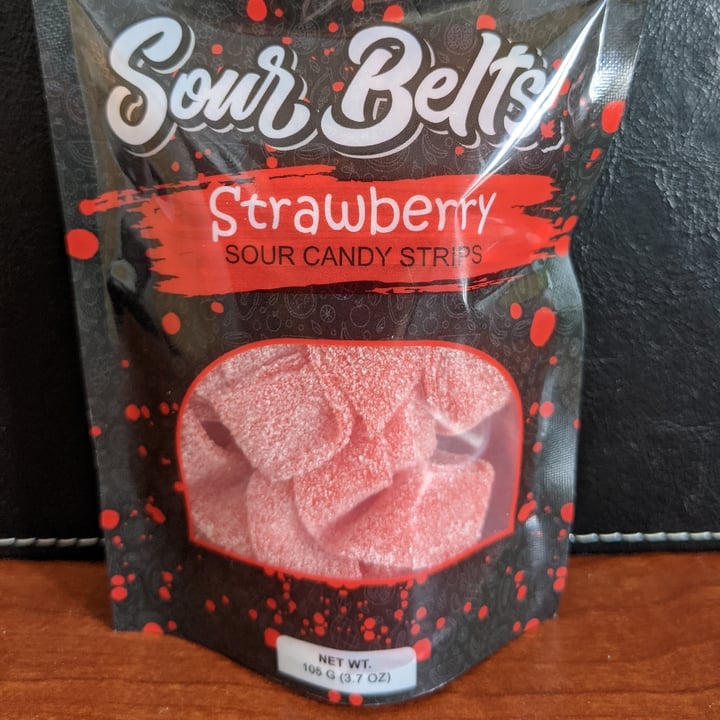 review photo of Sour Belts Strawberry Sour Candy Strips shared by @awnyer on 04 Mar 2021 - review