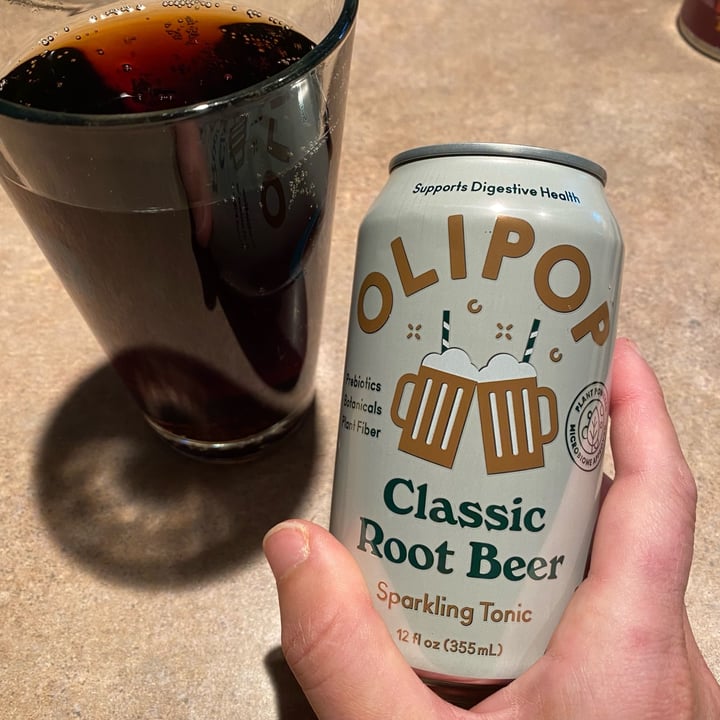 photo of OLIPOP Classic Root Beer shared by @curvycarbivore on  06 Apr 2022 - review