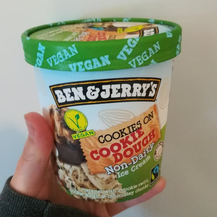 photo of Ben & Jerry's Chocolate Chip Cookie Dough Non-Dairy Frozen Dessert shared by @marion-dpy on  18 May 2020 - review