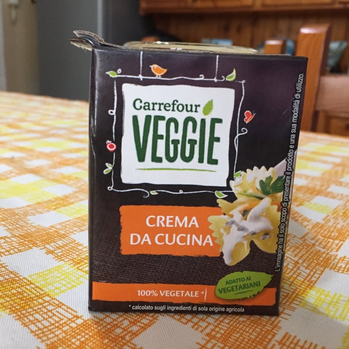 review photo of Carrefour Veggie Panna Da Cucina shared by @erica0787 on 18 Oct 2022 - review