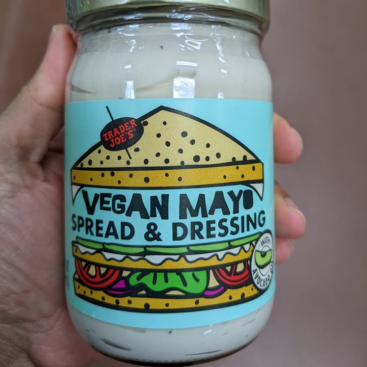 photo of Trader Joe's Vegan Mayo shared by @bcdguru on  31 Dec 2021 - review