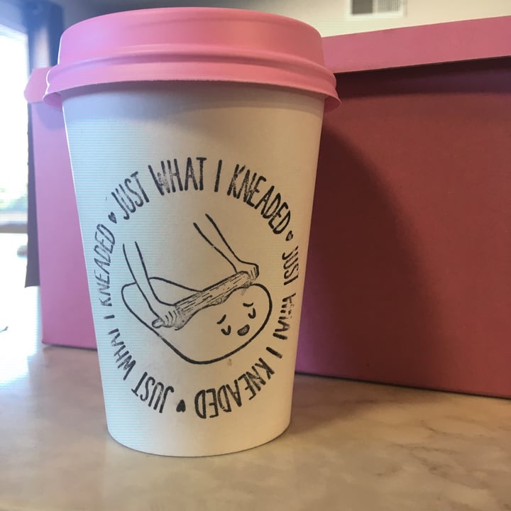 photo of Just What I Kneaded Oat Milk Latte shared by @vegancheeze on  10 Oct 2021 - review
