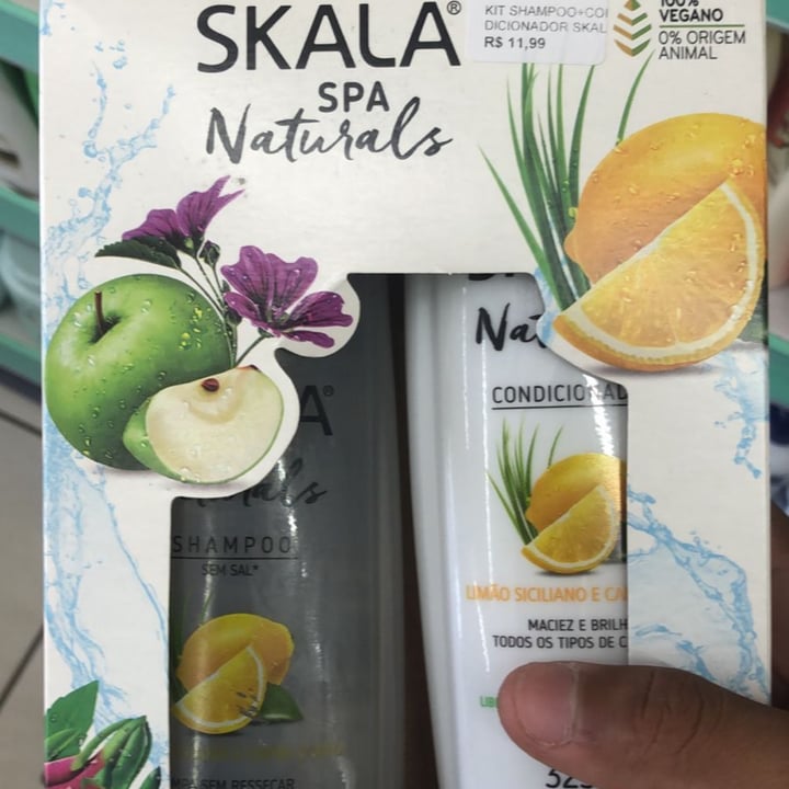 review photo of Skala Kit shampoo Y Acondicionador Spa Natural shared by @leticiacabralq on 12 May 2022 - review