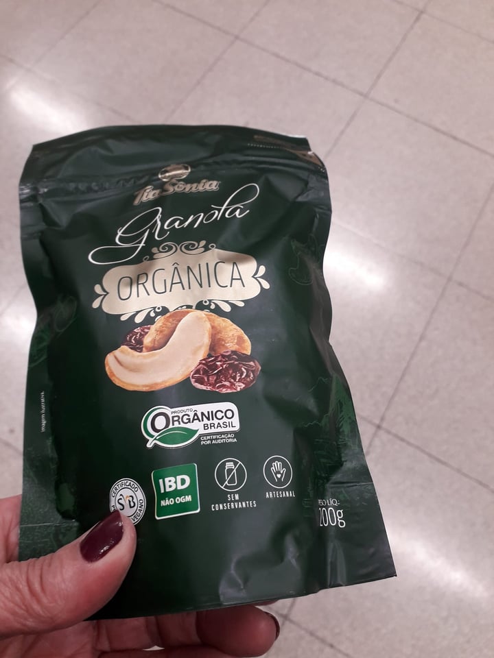 Tia Sônia Granola sem glúten Review abillion