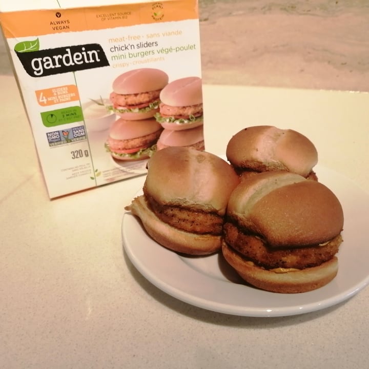 photo of Gardein Crispy Chick’n Sliders shared by @ashentha on  27 Jul 2020 - review