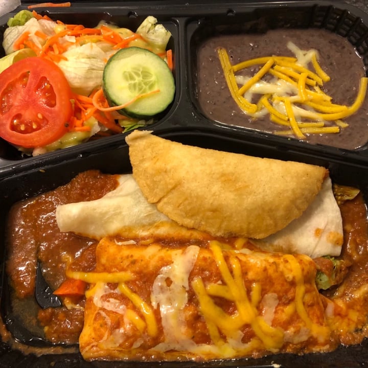 review photo of LA VEGANA by La Mexicana Combo Platter shared by @stephaniebraganza on 30 Sep 2020 - review