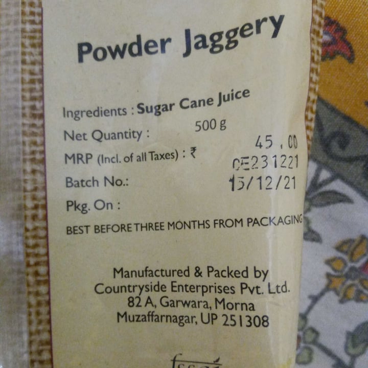 photo of Grofers Powder Jaggery shared by @satish98 on  03 Mar 2022 - review