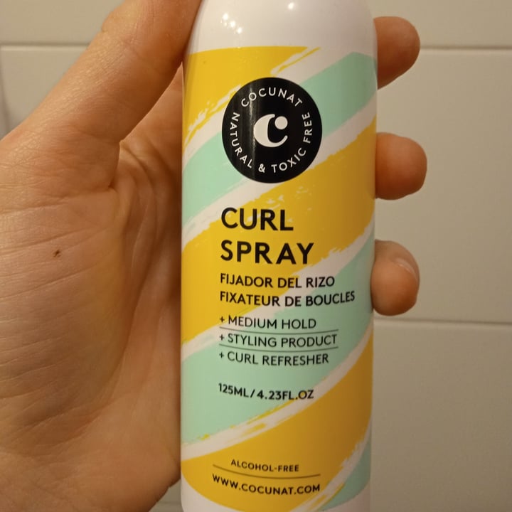 photo of Cocunat Curl Spray, Fijador Del Rizo shared by @betulla on  09 Apr 2022 - review