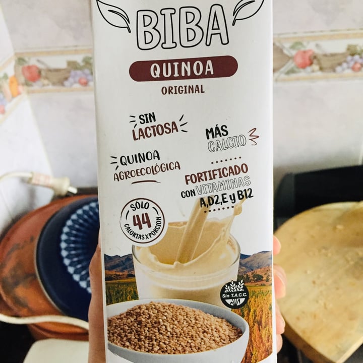 photo of Biba Leche de quinoa shared by @paoisnowvegan on  09 Sep 2021 - review