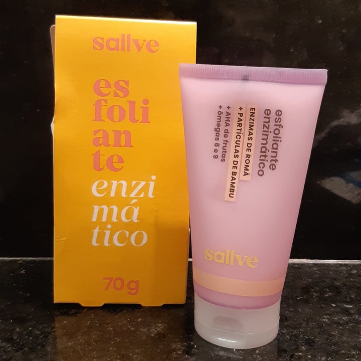 photo of Sallve Esfoliante Enzimático shared by @amanditarisnik on  11 Jul 2021 - review