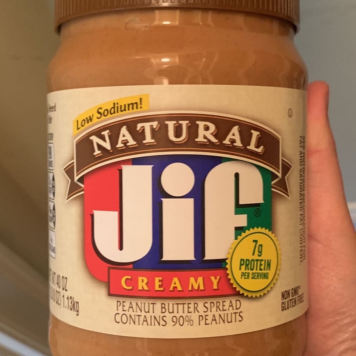 photo of Jif Natural Jif Peanut Butter shared by @angelicafanara on  12 Mar 2022 - review