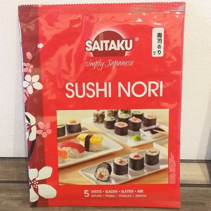 photo of Saitaku Sushi nori shared by @simona85r on  30 Dec 2021 - review