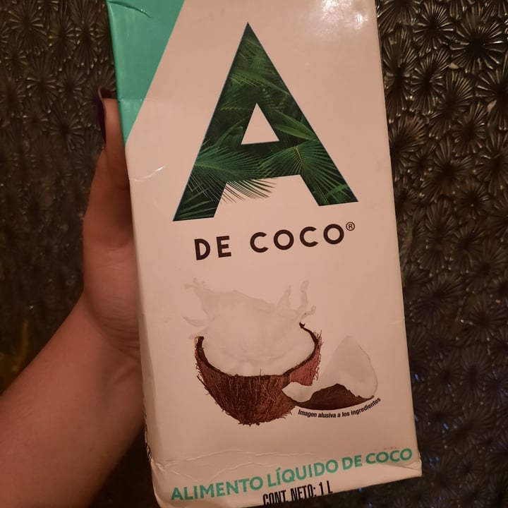 photo of A de Coco Alimento lácteo de Coco shared by @alejandr4 on  14 Feb 2022 - review