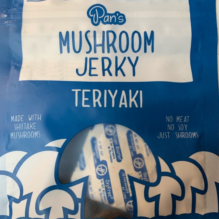 photo of Pan's Mushroom Jerky Mushroom Jerky Teriyaki shared by @jeremytheape on  23 Sep 2022 - review