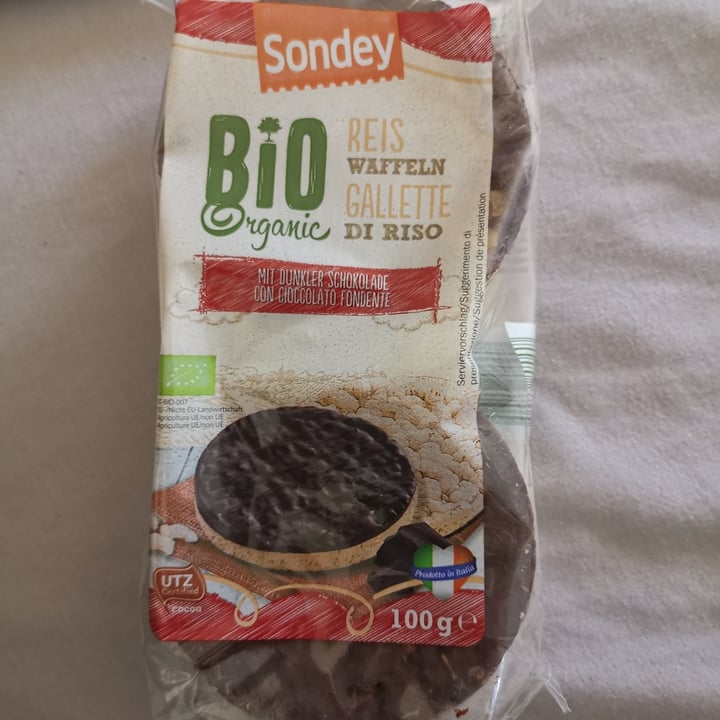 photo of Sondey Tortitas de arroz con chocolate negro shared by @lukasser on  24 Sep 2020 - review