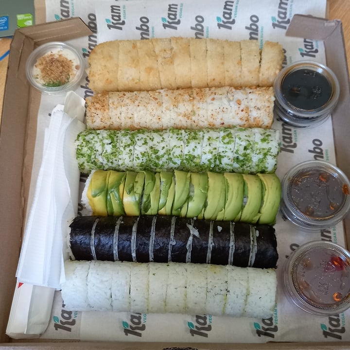 photo of Kambo Sushi Promo 60 shared by @vegan2020pasapiola on  05 Dec 2020 - review