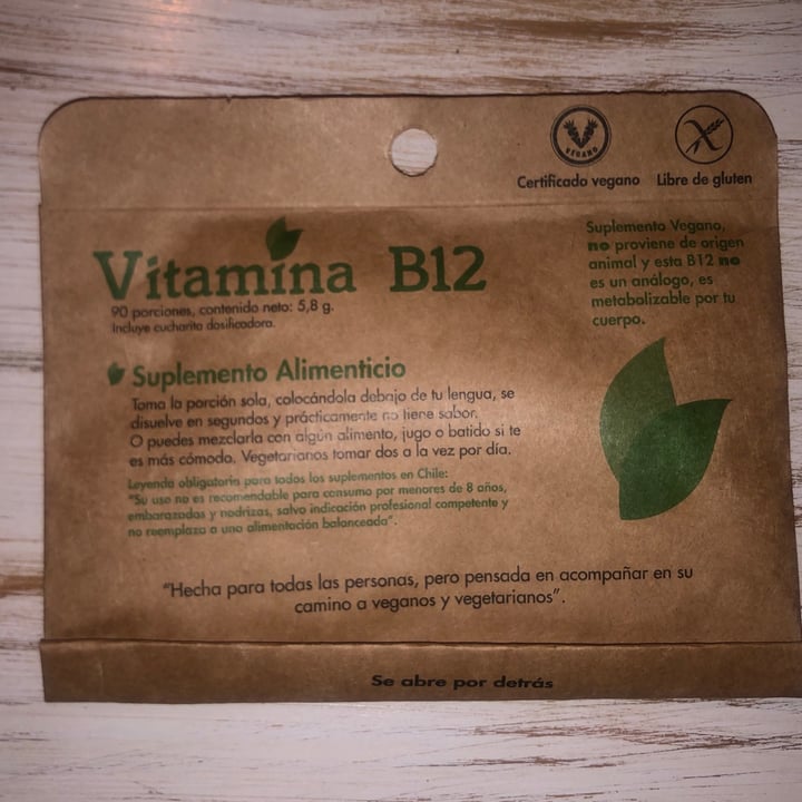 photo of Dulzura Natural Vitamina B12 shared by @maconstanza on  27 May 2021 - review