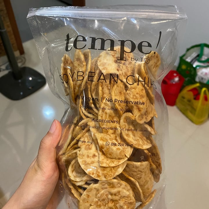 photo of Tempe! by TCD Soybean Chips shared by @qiiaannn on  11 Jun 2022 - review