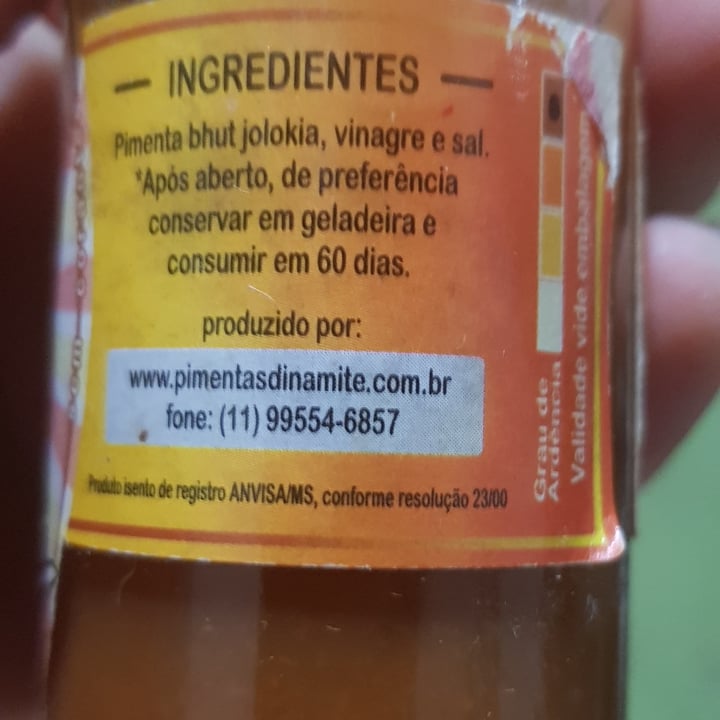 photo of Pimentas dinamite Molho de pimenta Bhut Jolokia shared by @sergiocorreia on  14 Jul 2021 - review