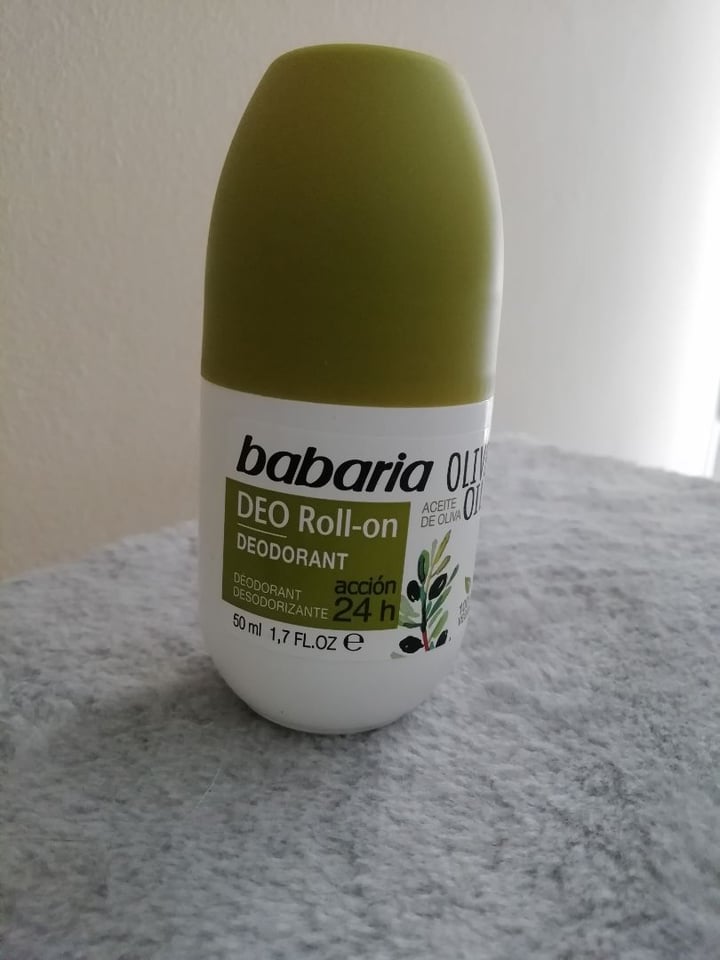 photo of Babaria Bio  Desodorante Roll-on Aceite De Olivia shared by @nerejmk on  26 Mar 2020 - review