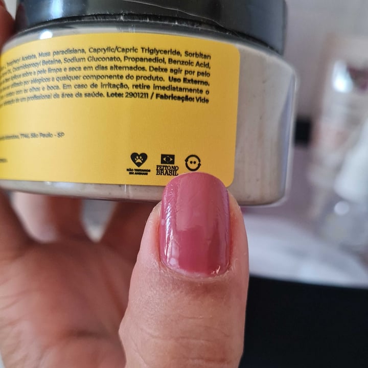 photo of Relax cosméticos Máscara Facial Banoffe shared by @priscilairaha on  23 Apr 2022 - review