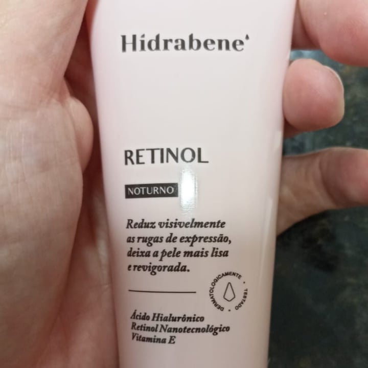 photo of Hidrabene Creme Facial Noturno Anti-idade Retinol shared by @anapaula2022 on  03 May 2022 - review