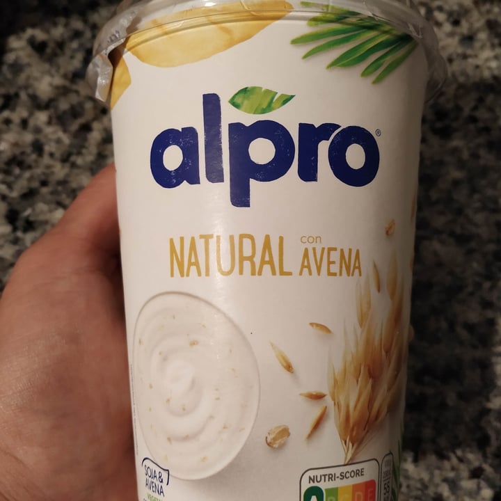 photo of Alpro Yogurt Natural con Avena shared by @patrixchia on  02 Oct 2020 - review