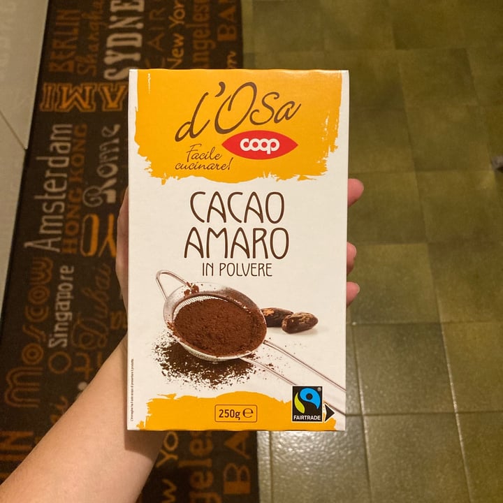 photo of D’osa Coop Cacao Amaro In Polvere shared by @empathika1 on  17 Oct 2021 - review