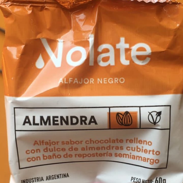 photo of Nolate Alfajor Negro De Mani shared by @steefjegier on  05 Sep 2021 - review