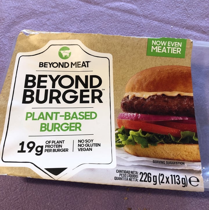 photo of Beyond Meat Beyond Burger Plant-Based Burger 19g shared by @djolo on  22 May 2021 - review