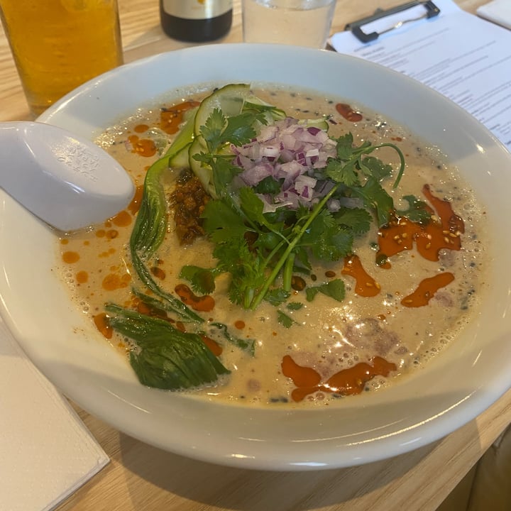 photo of Matsudai Ramen vegan tantanmen shared by @polabee on  06 Aug 2022 - review