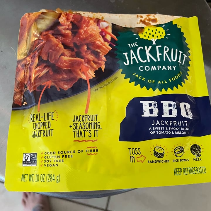 photo of The Jackfruit Company BBQ Jackfruit shared by @slanderson34me on  09 Jul 2022 - review
