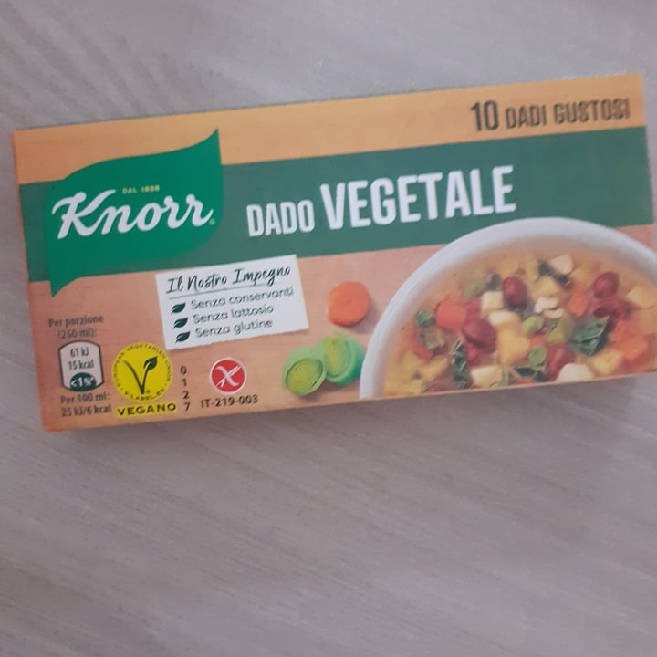 photo of Knorr Dado vegetale shared by @maborzi on  13 Mar 2022 - review