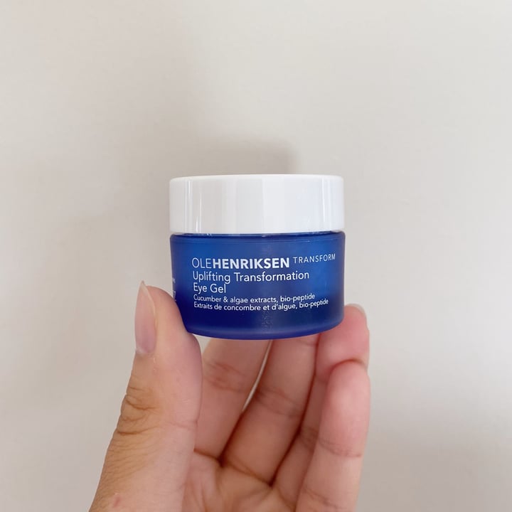 photo of Ole Henriksen Natural Skincare Uplifting Eye Transformation Gel shared by @christinesong on  09 Sep 2021 - review