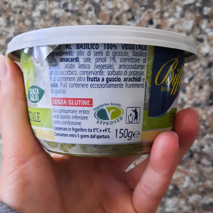 review photo of Biffi Pesto 100% Vegetale Senza Formaggio shared by @eleonora20 on 03 May 2022 - review