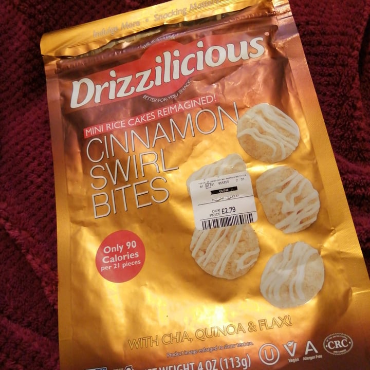 photo of Drizzilicious Cinnamon swirl bites shared by @janebee on  09 May 2022 - review