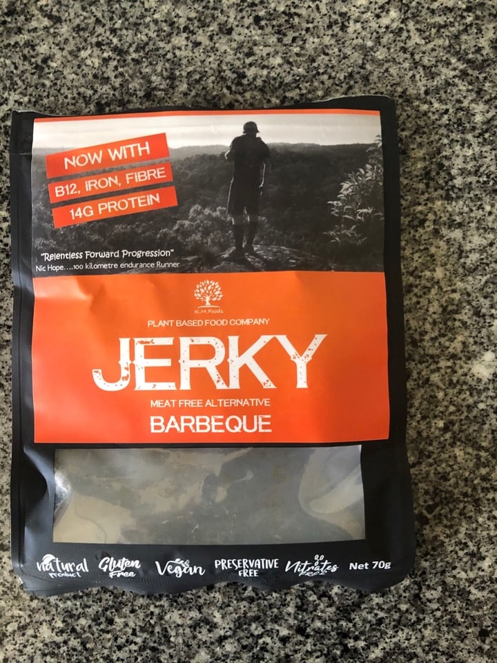 photo of K.M. Foods Jerky - Barbeque shared by @warrensreviews on  31 Mar 2020 - review