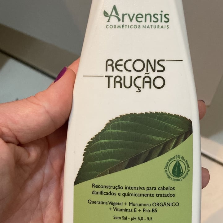 photo of Arvensis Shampoo reconstrução shared by @silvianardi on  05 Aug 2022 - review